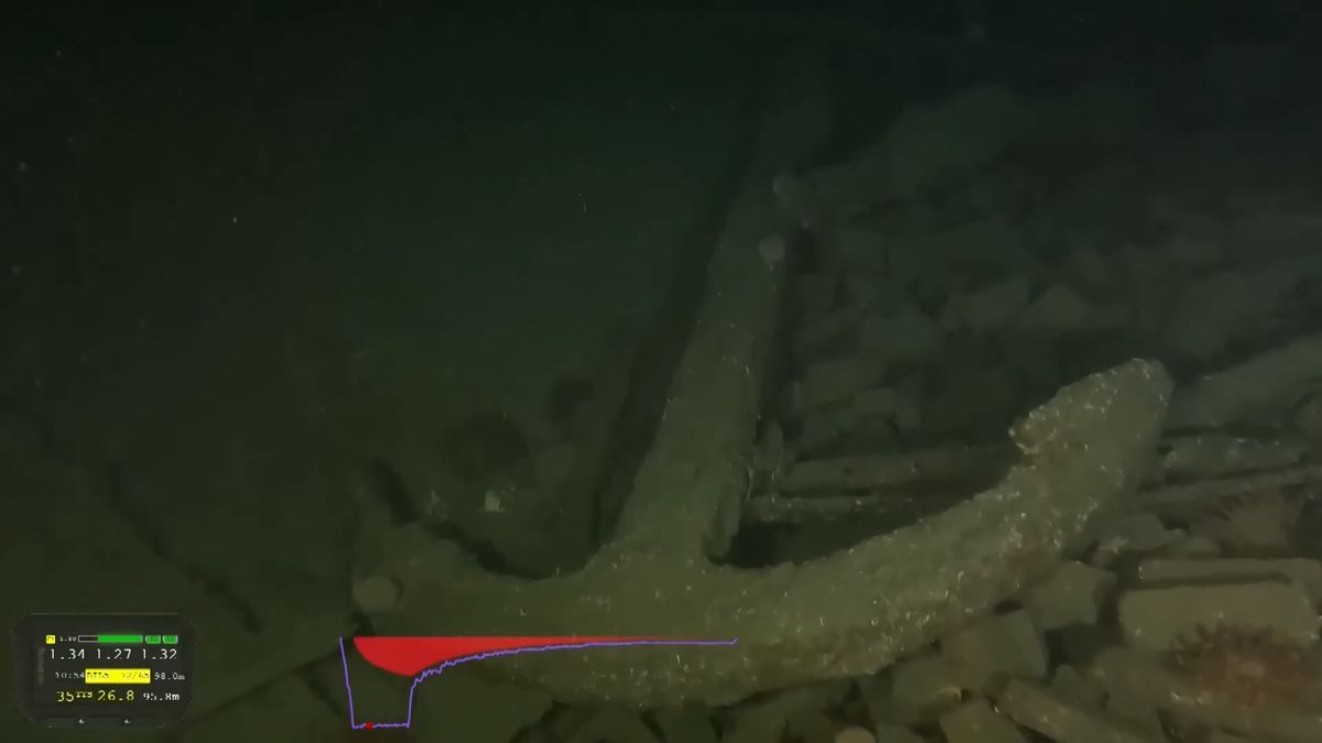 Po 156 letech nalezená stopa. Potápěč možná objevil ztracený parník SS The Greek